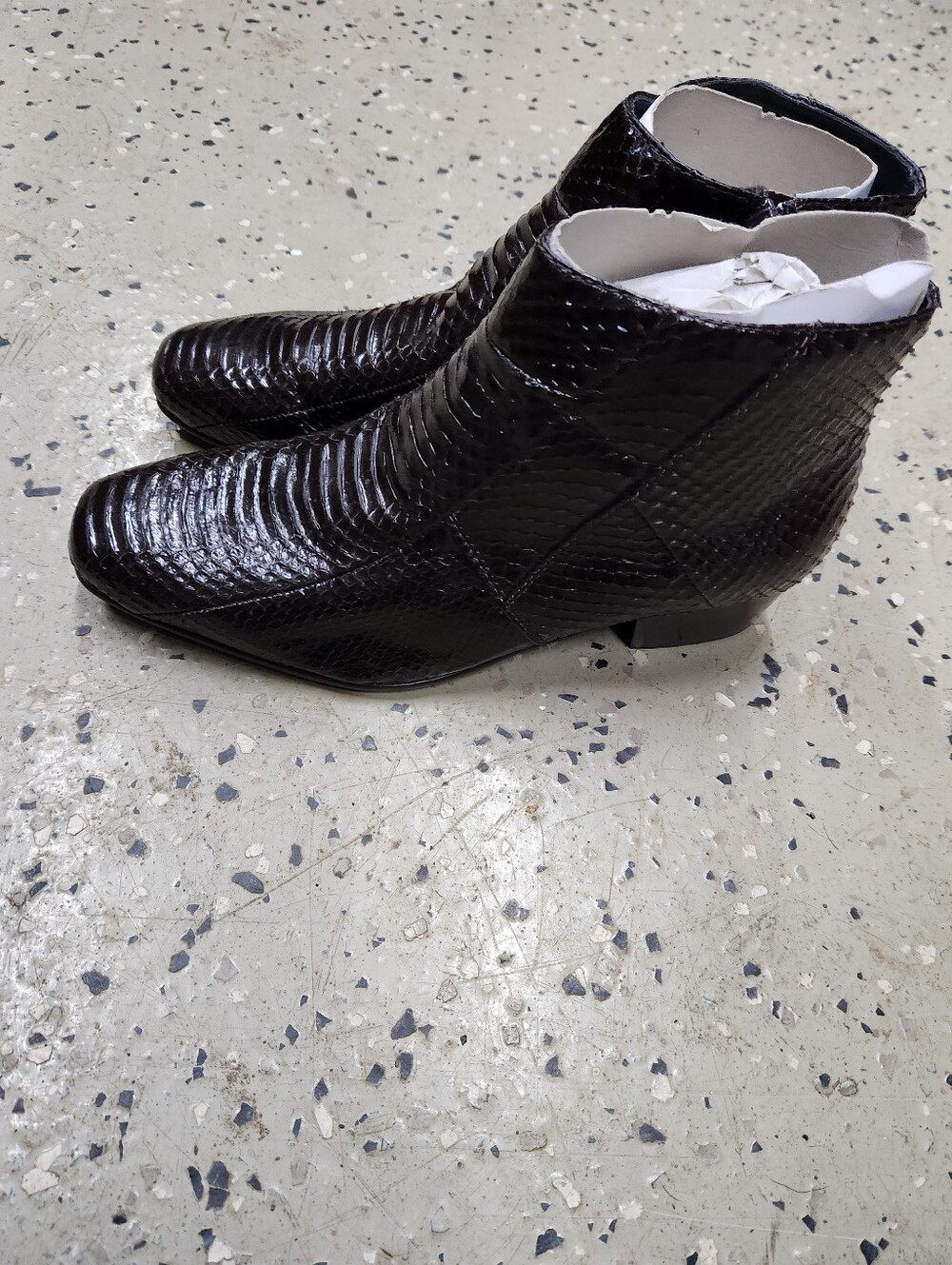 Men's Giorgio Brutini Snake Skin Boot - Picture 2 of 4